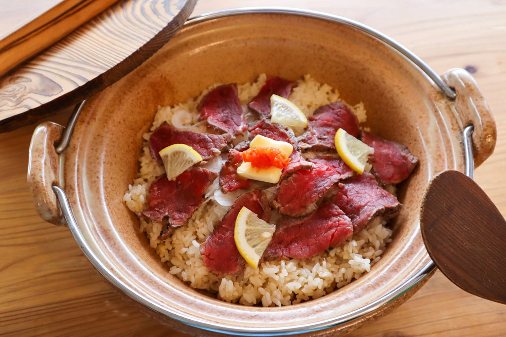 バター香る!贅沢ローストビーフ丼