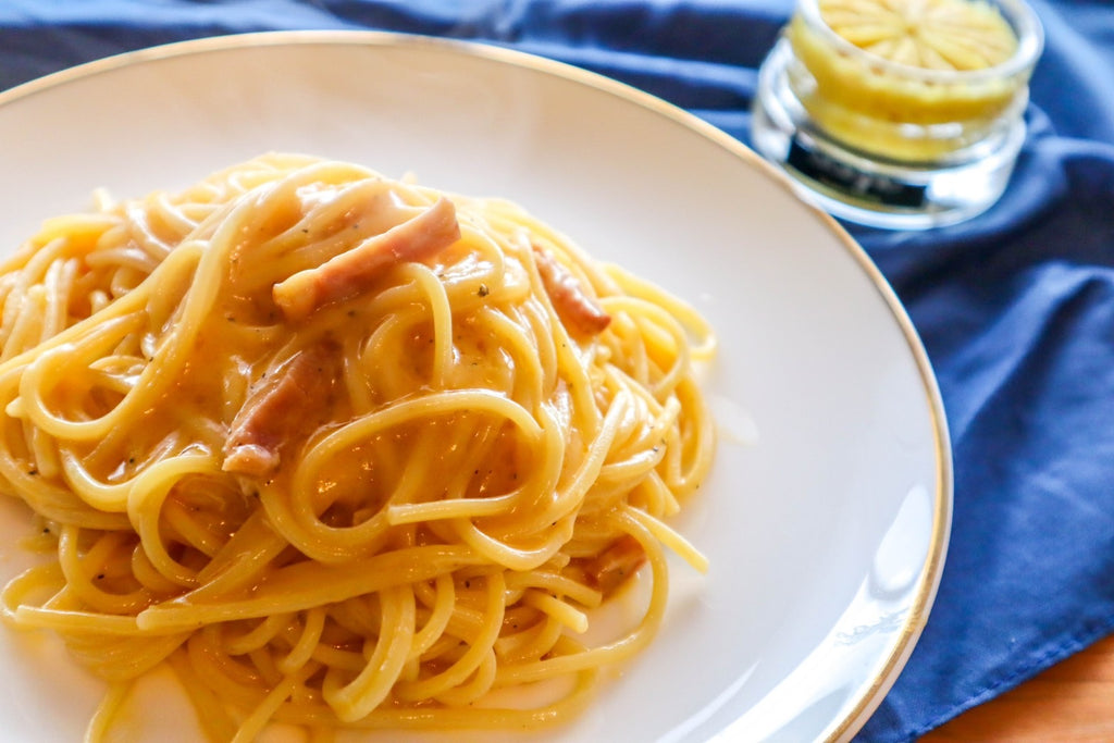 ゆず香るカルボナーラ