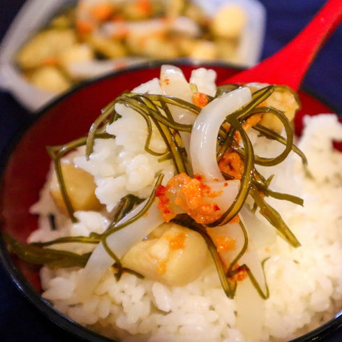 魚介とゆず明太の博多漬