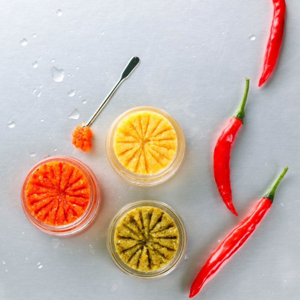 3色柚子胡椒セット(各色60g)※BOXなし